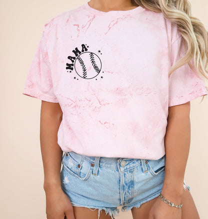 Baseball Mama Game Day Comfort Colors Graphic Tees