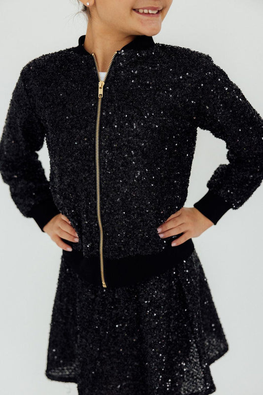 Black Sequin Jacket