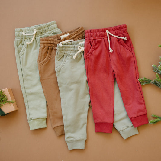 Cotton French Terry Jogger Pants