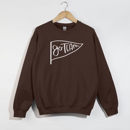Go Team Pennant Crewneck Sweatshirt | Game Day Spirit Wear