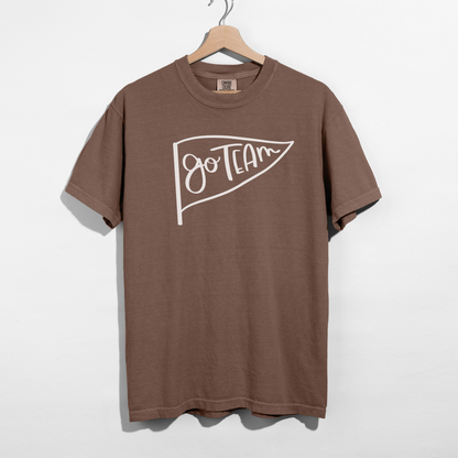 Go Team Pennant Tee Shirt