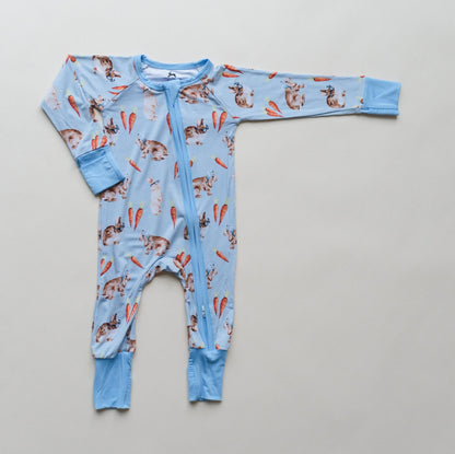 Hoppy Dudes Bamboo Zippy Pajamas