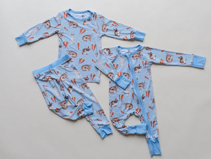 Hoppy Dudes Bamboo Zippy Pajamas