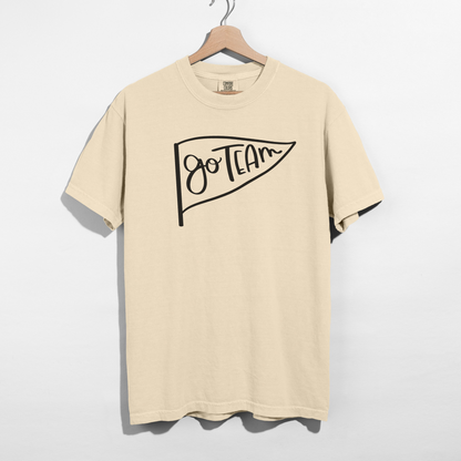 Go Team Pennant Tee Shirt