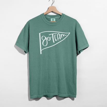 Go Team Pennant Tee Shirt