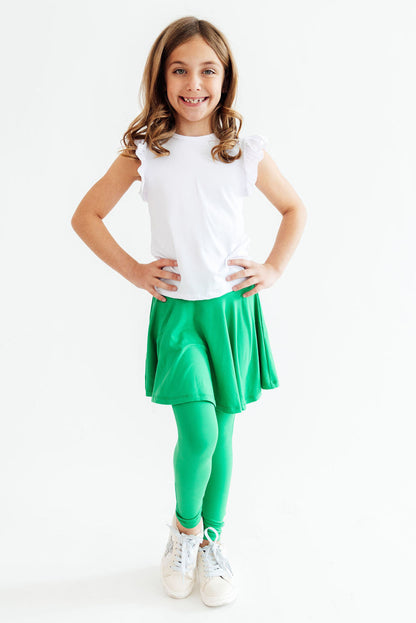 Kelly Green Twirl Skegging