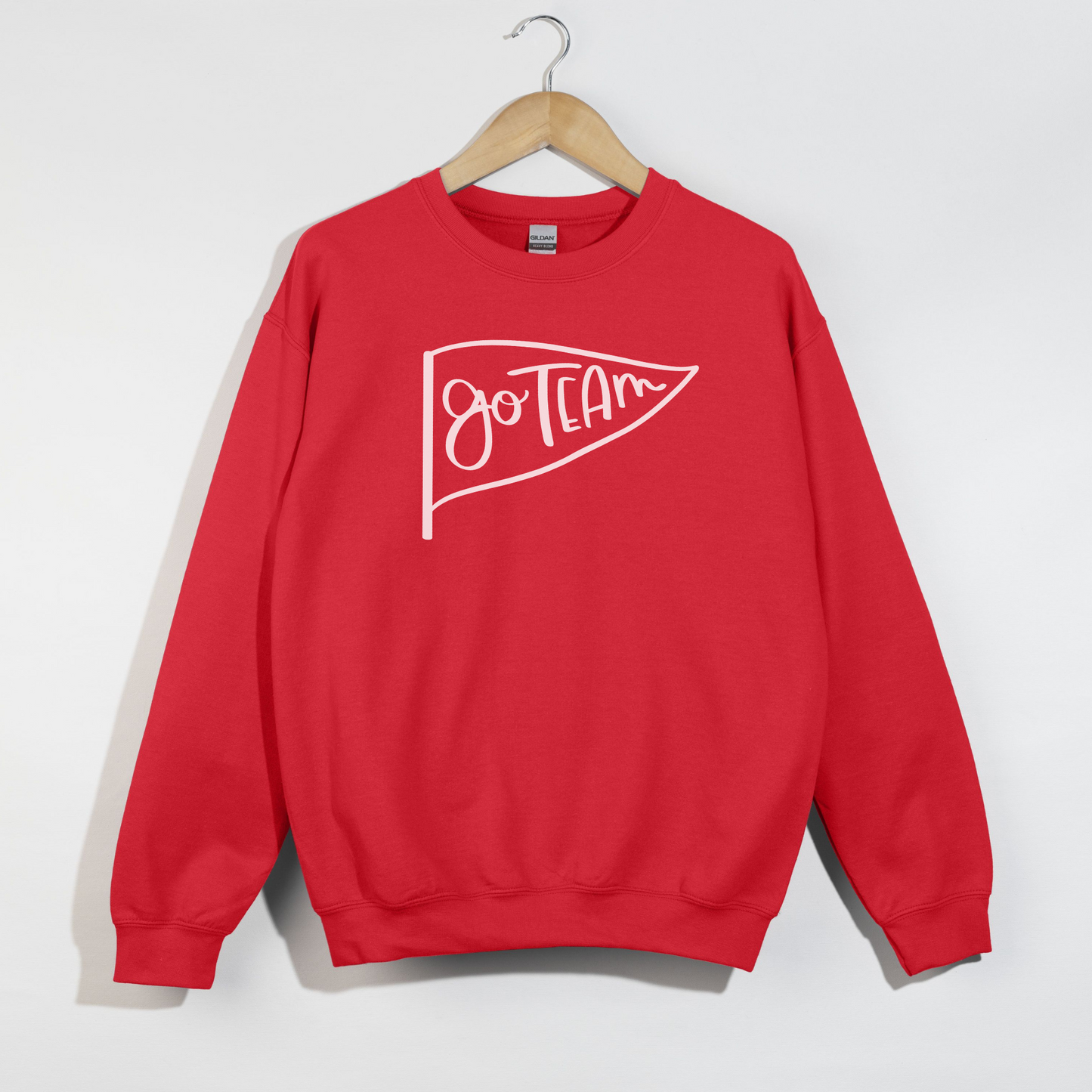 Go Team Pennant Crewneck Sweatshirt | Game Day Spirit Wear